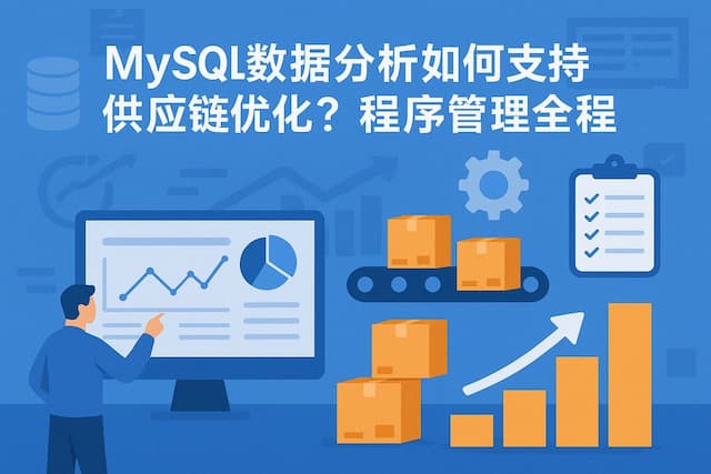 mysql数据分析如何支持供应链优化？流程管理全流程解读