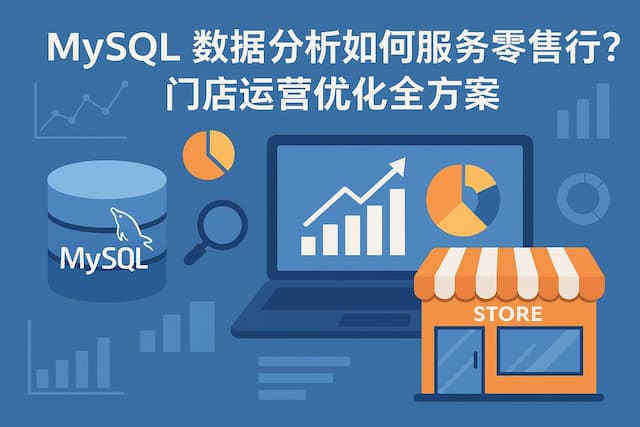 mysql数据分析如何服务零售行业？门店运营优化全方案