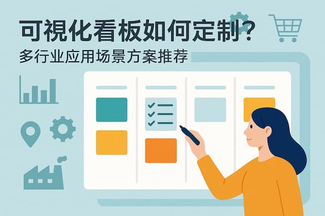 可视化看板如何定制？多行业应用场景方案推荐