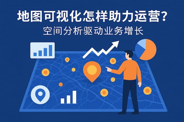 地图可视化怎样助力运营？空间分析驱动业务增长