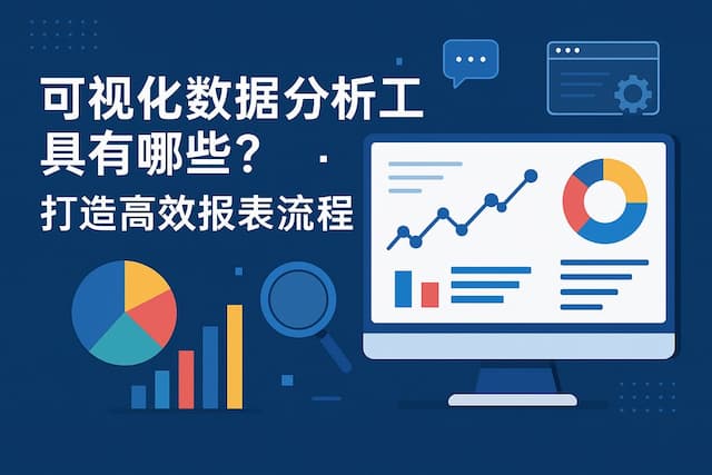 可视化数据分析工具有哪些？打造高效报表流程
