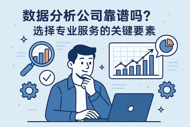 数据分析公司靠谱吗？选择专业服务的关键要素