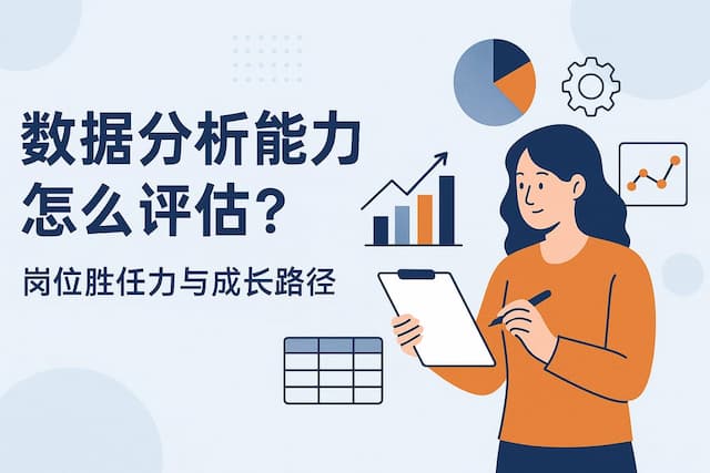 数据分析能力怎么评估？岗位胜任力与成长路径