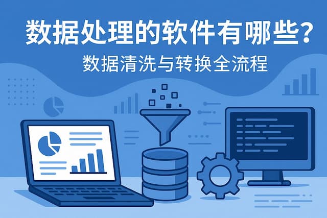 数据处理的软件有哪些？数据清洗与转换全流程