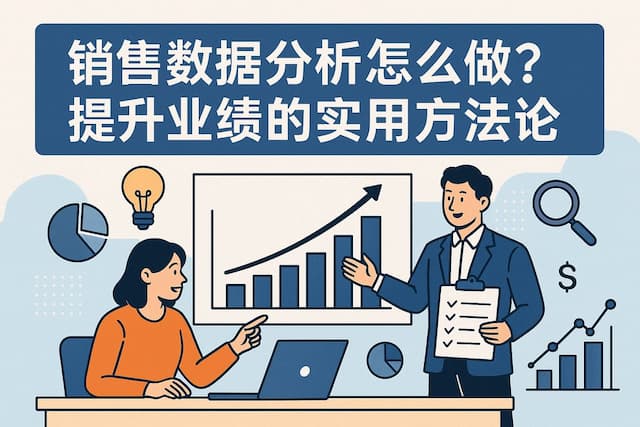 销售数据分析怎么做？提升业绩的实用方法论