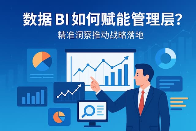 数据BI如何赋能管理层？精准洞察推动战略落地