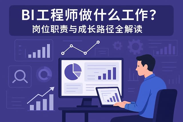 BI工程师做什么工作？岗位职责与成长路径全解读