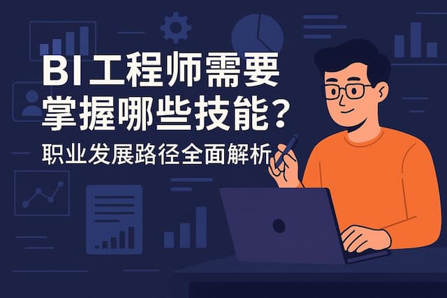 BI工程师需要掌握哪些技能？职业发展路径全面解析"