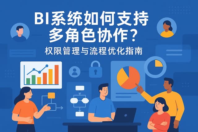 BI系统如何支持多角色协作？权限管理与流程优化指南
