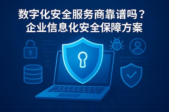 数字化安全服务商靠谱吗？企业信息化安全保障方案