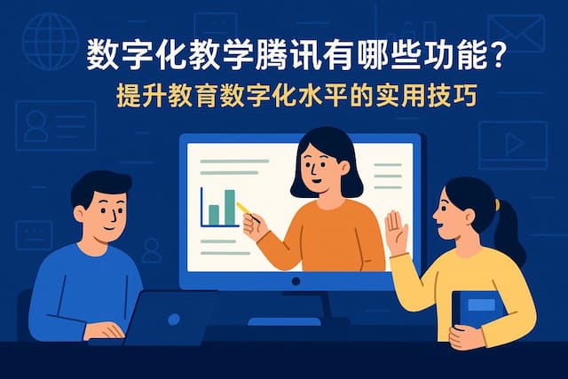 数字化教学腾讯有哪些功能？提升教育数字化水平的实用技巧