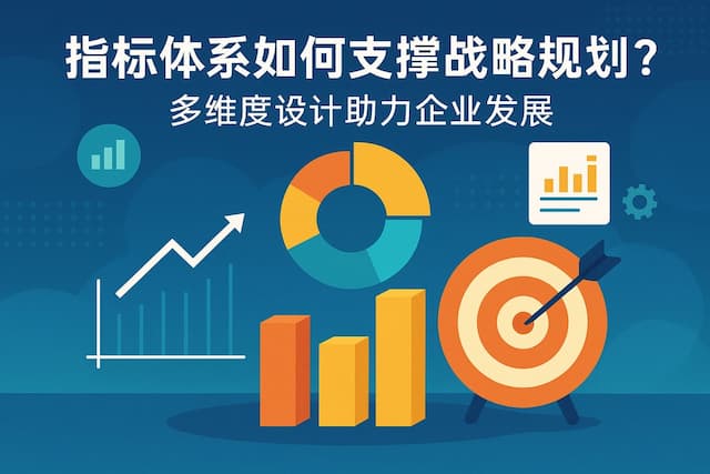 指标体系如何支撑战略规划？多维度设计助力企业发展