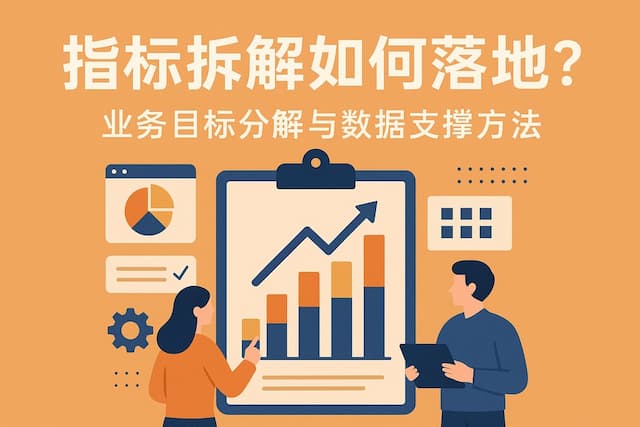 指标拆解如何落地？业务目标分解与数据支撑方法