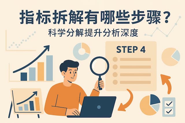指标拆解有哪些步骤？科学分解提升分析深度