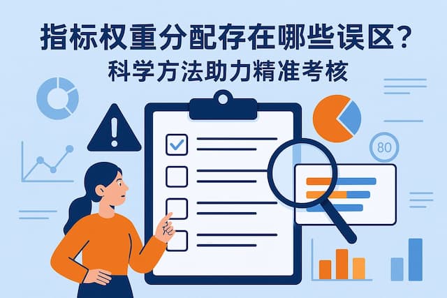 指标权重分配存在哪些误区？科学方法助力精准考核