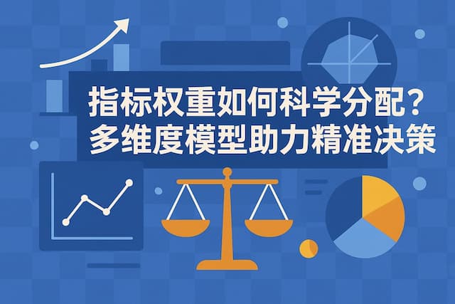 指标权重如何科学分配？多维度模型助力精准决策