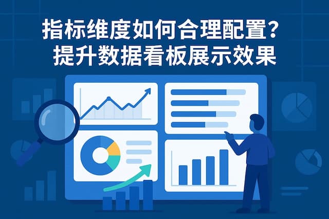 指标维度如何合理配置？提升数据看板展示效果