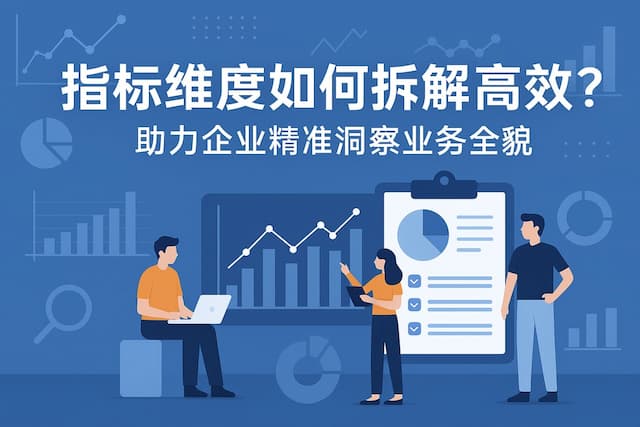 指标维度如何拆解高效？助力企业精准洞察业务全貌