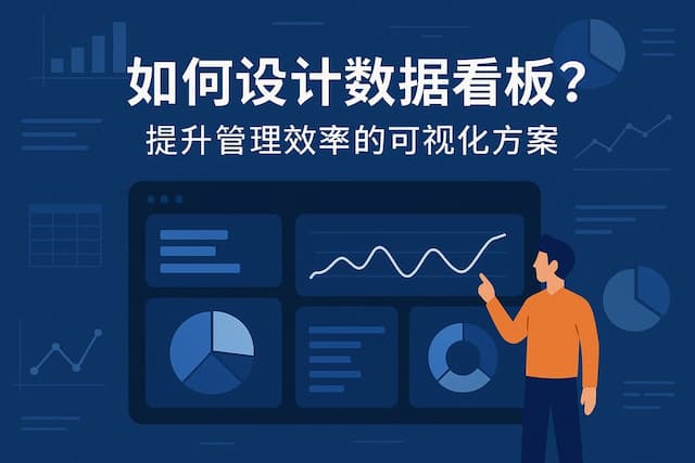 数据看板如何设计？提升管理效率的可视化方案