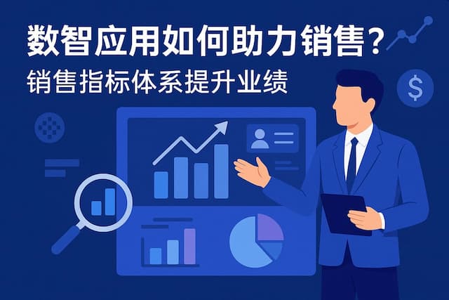数智应用如何助力销售？销售指标体系提升业绩