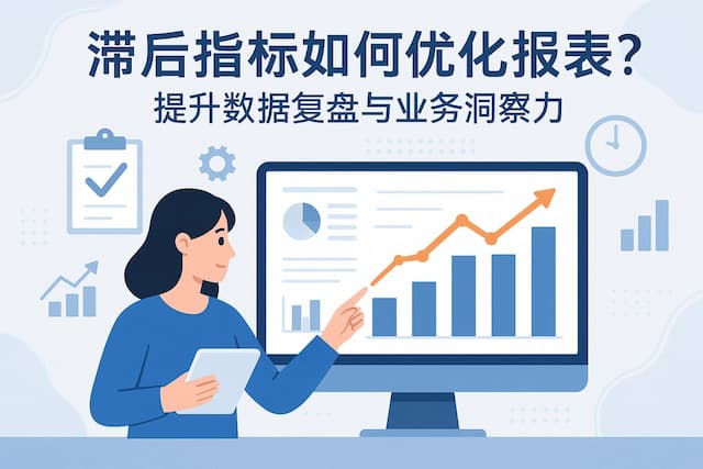 滞后指标如何优化报表？提升数据复盘与业务洞察力