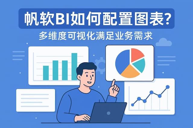 帆软BI如何配置图表？多维度可视化满足业务需求