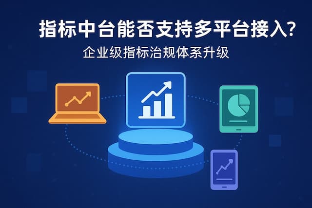 指标中台能否支持多平台接入？企业级指标治理体系升级