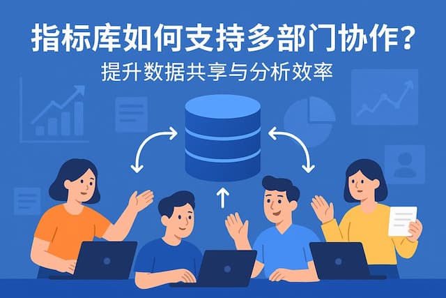 指标库如何支持多部门协作？提升数据共享与分析效率