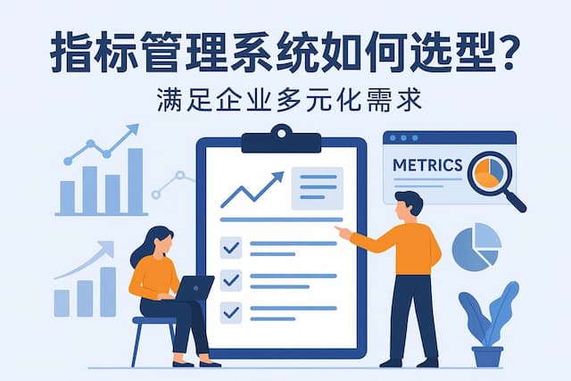 指标管理系统如何选型？满足企业多元化需求