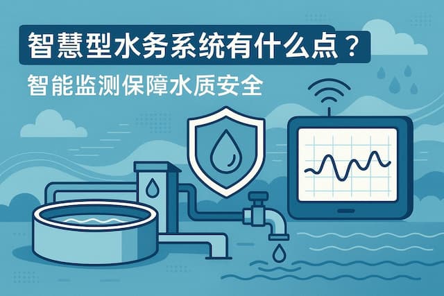 智慧型水务系统有什么特点？智能监测保障水质安全