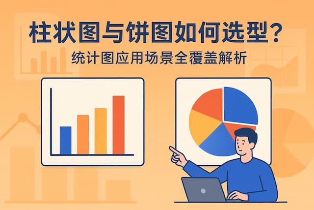 柱状图与饼图如何选型？统计图应用场景全覆盖解析