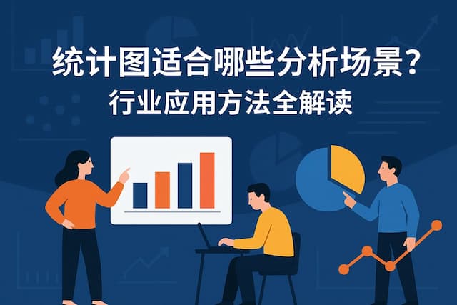 统计图适合哪些分析场景？行业应用方法全解读