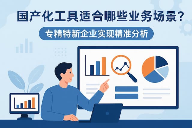 国产化工具适合哪些业务场景？专精特新企业实现精准分析