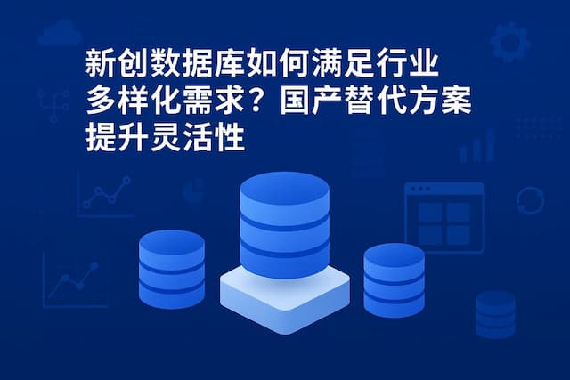新创数据库如何满足行业多样化需求？国产替代方案提升灵活性