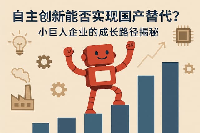自主创新能否实现国产替代？小巨人企业的成长路径揭秘