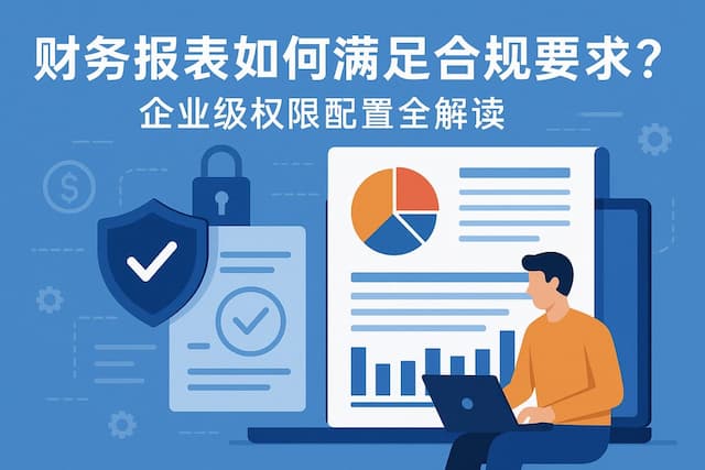 财务报表如何满足合规要求？企业级权限配置全解读