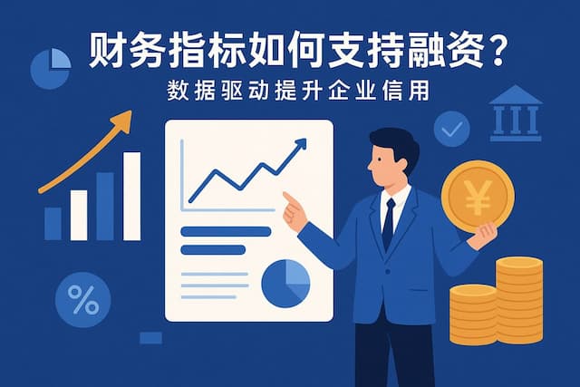 财务指标如何支持融资？数据驱动提升企业信用