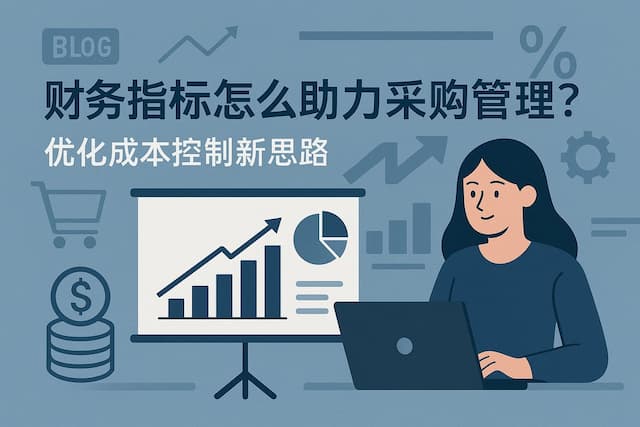 财务指标怎么助力采购管理？优化成本控制新思路