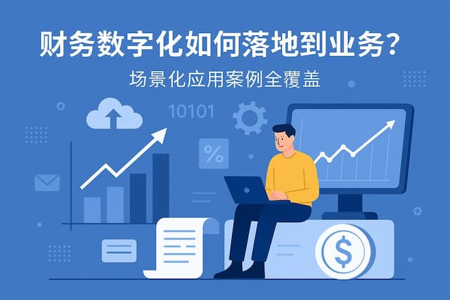财务数字化如何落地到业务？场景化应用案例全覆盖