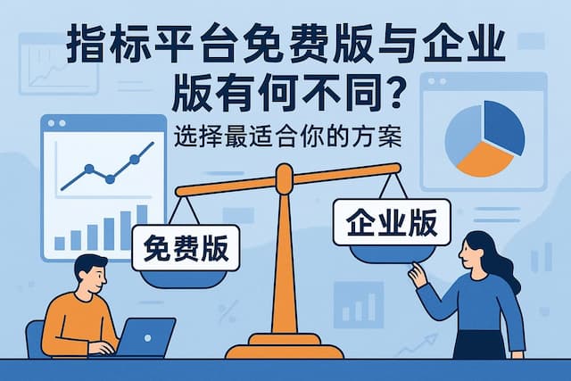 指标平台免费版与企业版有何不同？选择最适合你的方案