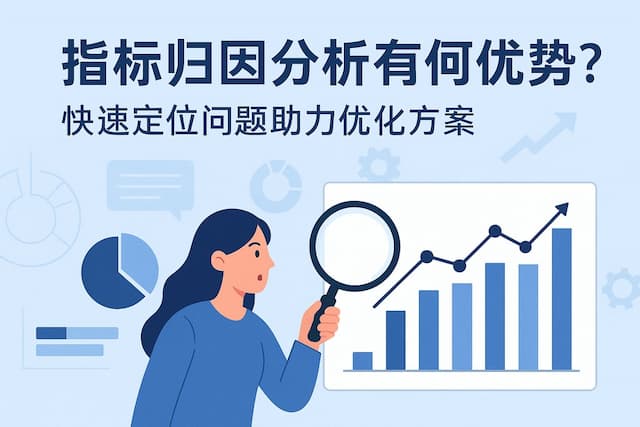 指标归因分析有何优势？快速定位问题助力优化方案