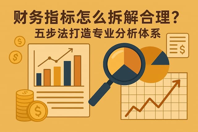 财务指标怎么拆解合理？五步法打造专业分析体系