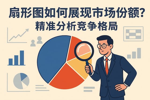 扇形图如何展现市场份额？精准分析竞争格局