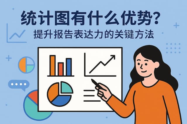 统计图有什么优势？提升报告表达力的关键方法
