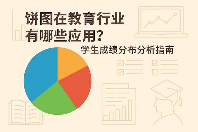 饼图在教育行业有哪些应用？学生成绩分布分析指南