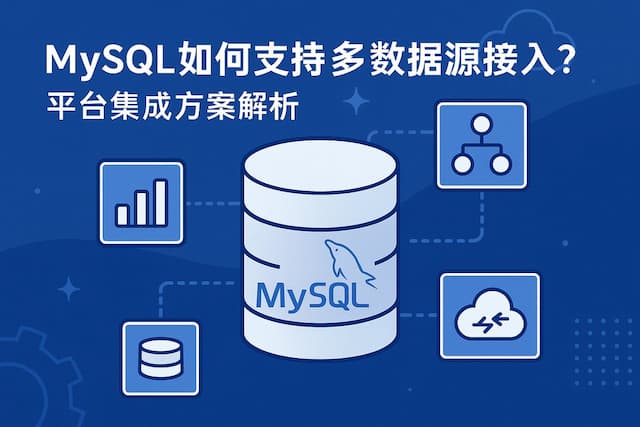 mysql如何支持多数据源接入？平台集成方案解析