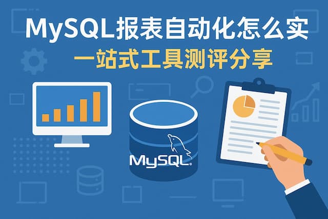 mysql报表自动化怎么实现？一站式工具测评分享
