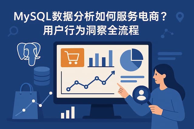 mysql数据分析如何服务电商？用户行为洞察全流程