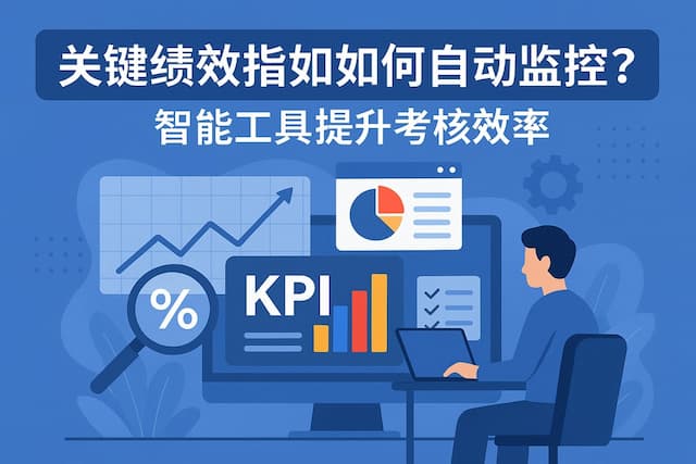 关键绩效指标如何自动监控？智能工具提升考核效率