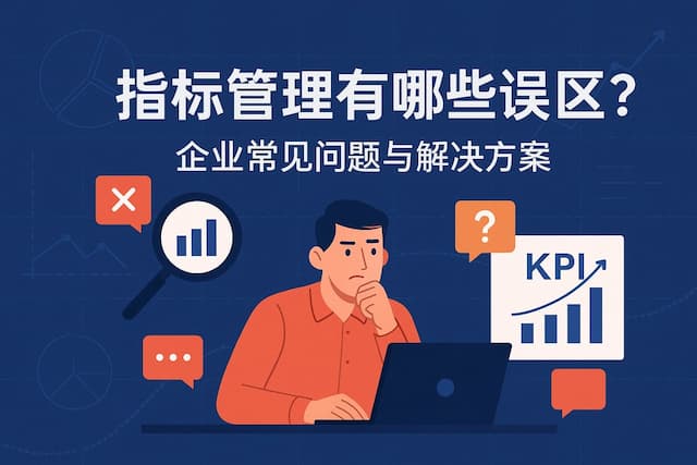 指标管理有哪些误区？企业常见问题与解决方案